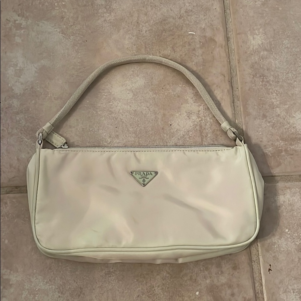 Prada Nylon ‘Baguette’ Handbag